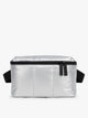 CALPAK Luka Belt Bag in Silver; BB1901-SILVER