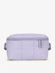 CALPAK Luka Belt Bag front view in color purple lavender Orchid; BB1901-ORCHID
