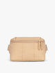 CALPAK Luka Mini Belt Bag in beige Latte on white background; BBM2201-LATTE