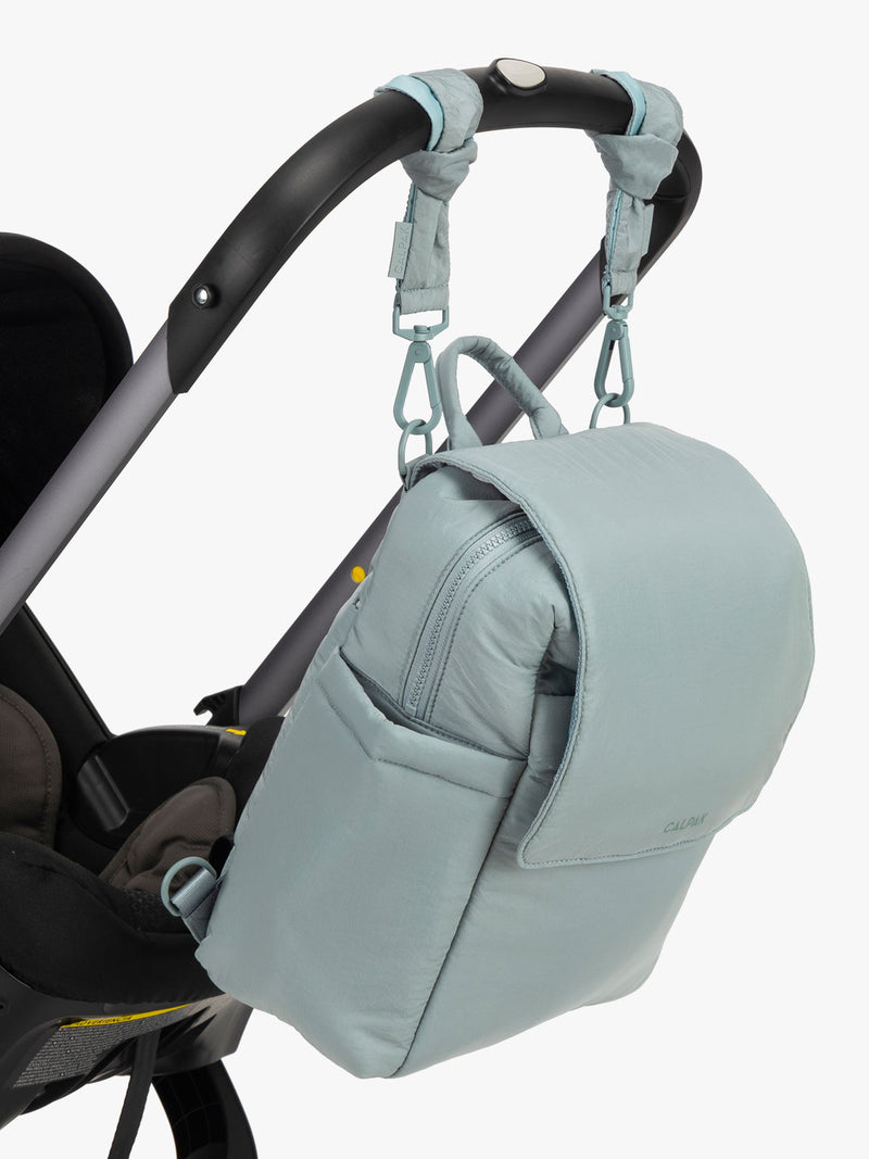 convertible mini diaper backpack Convertible Mini Diaper Backpack in Bluebell