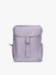 CALPAK Fit Gym Backpack in light purple Iris front view with white background; BPF2601-IRIS