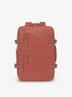 CALPAK Terra 26L Laptop Backpack Duffel in red and orange Matte Clay front view; BPH2201-CLAY