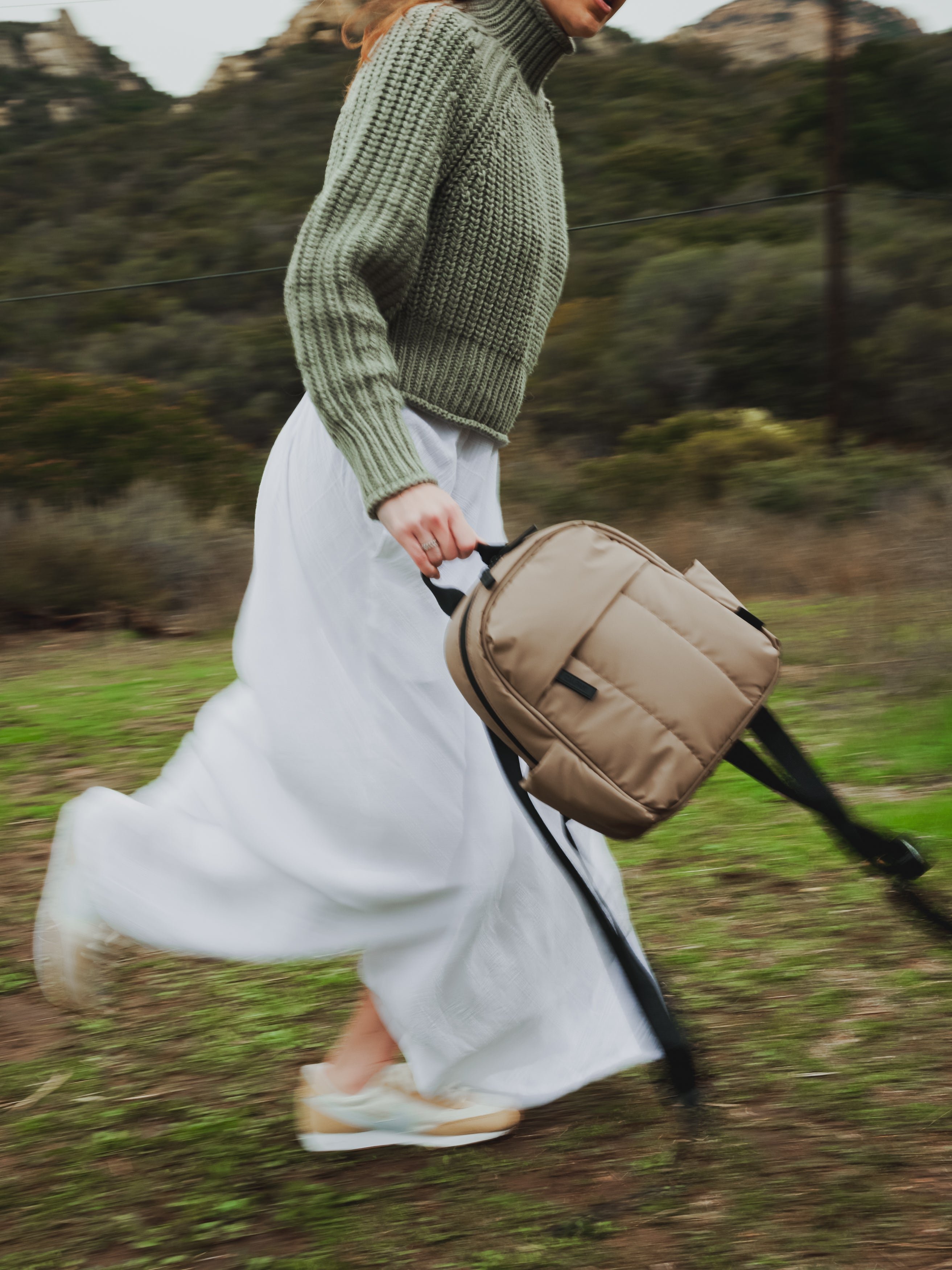 CALPAK Insulated Lunch Bag in Mauve