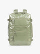 CALPAK Terra 35L Laptop Backpack Duffel in olive green Juniper on a white background; BPTL2601-JUNIPER