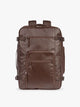 CALPAK Terra 35L Laptop Backpack Duffel in matte brown Walnut on a white background; BPTL2601-WALNUT