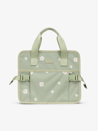 CALPAK green floral car organizer for trunk; ACO2001-DAISY