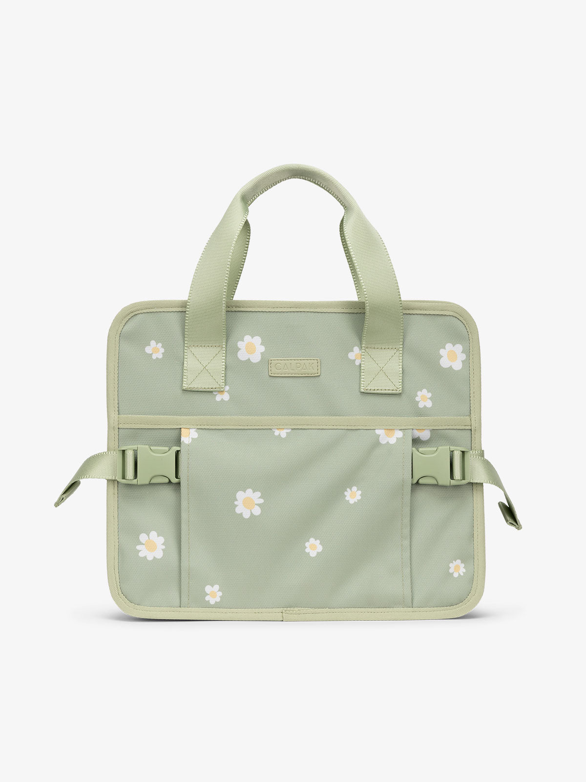 CALPAK green floral car organizer for trunk; ACO2001-DAISY