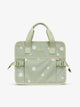 CALPAK green floral car organizer for trunk; ACO2001-DAISY