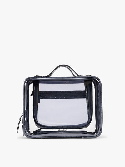 ce certification makeup travel bag factories AURUZA Clear Bag,Portable Toiletry Bags with Zipper, TSA Approved Clear Organizer Bags, PVC Cosmetic Pouch for Airport Airline Compliant : Beauty & Personal Care Ideal for travelers Airline Cosmetic Pouches for Business