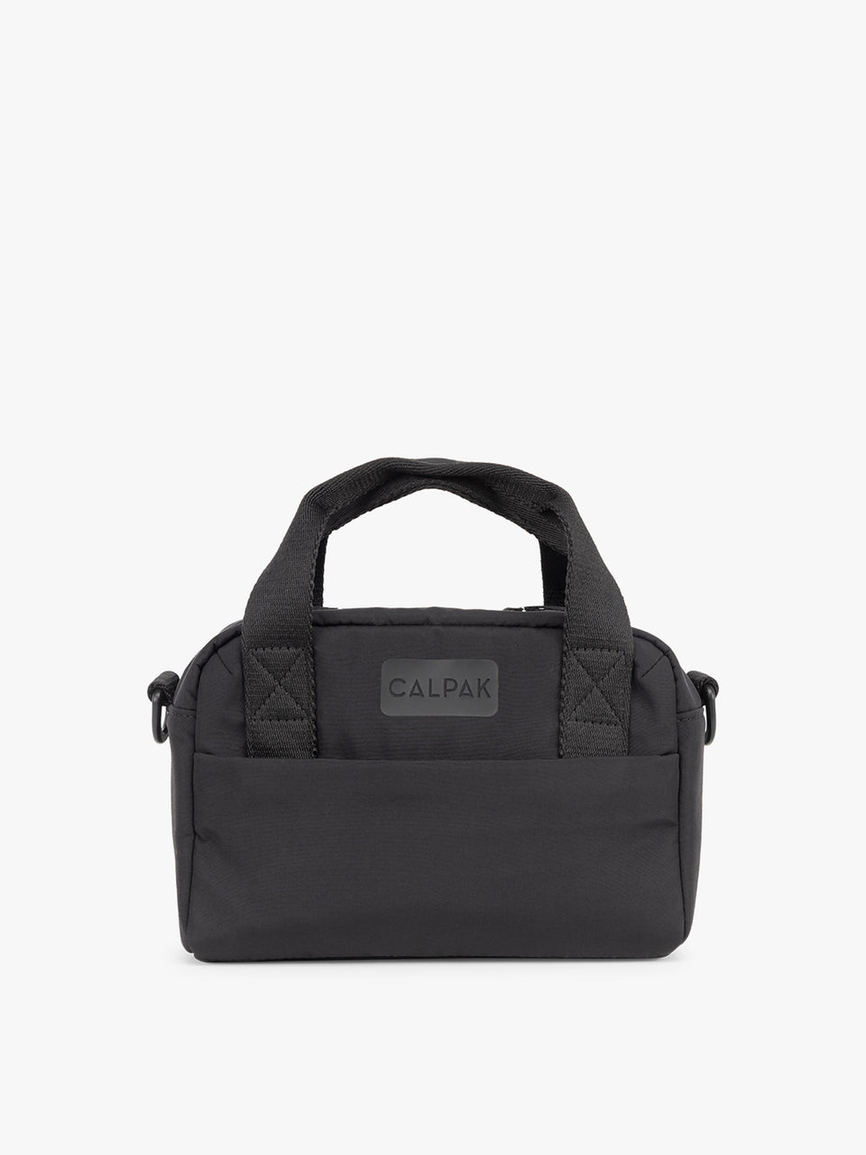CALPAK Connect Crossbody Bag with adjustable strap in beige Black; CCN2501-BLACK