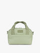 CALPAK Connect Crossbody Bag in light green Meadow with a visible brand logo on a white background; CCN2501-MEADOW