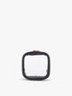 CALPAK Tiny Clear Cosmetic Case in Black front view; CCT2501-BLACK