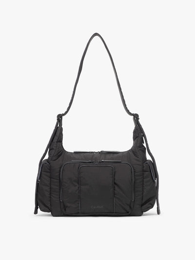 CALPAK Crossbody Diaper Bag in Black; CDB2501-BLACK view 1