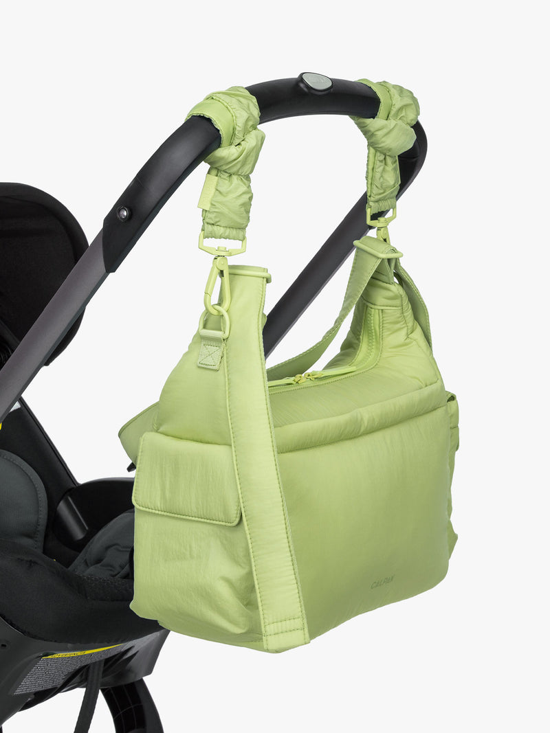 Crossbody Diaper Bag in Lime CALPAK