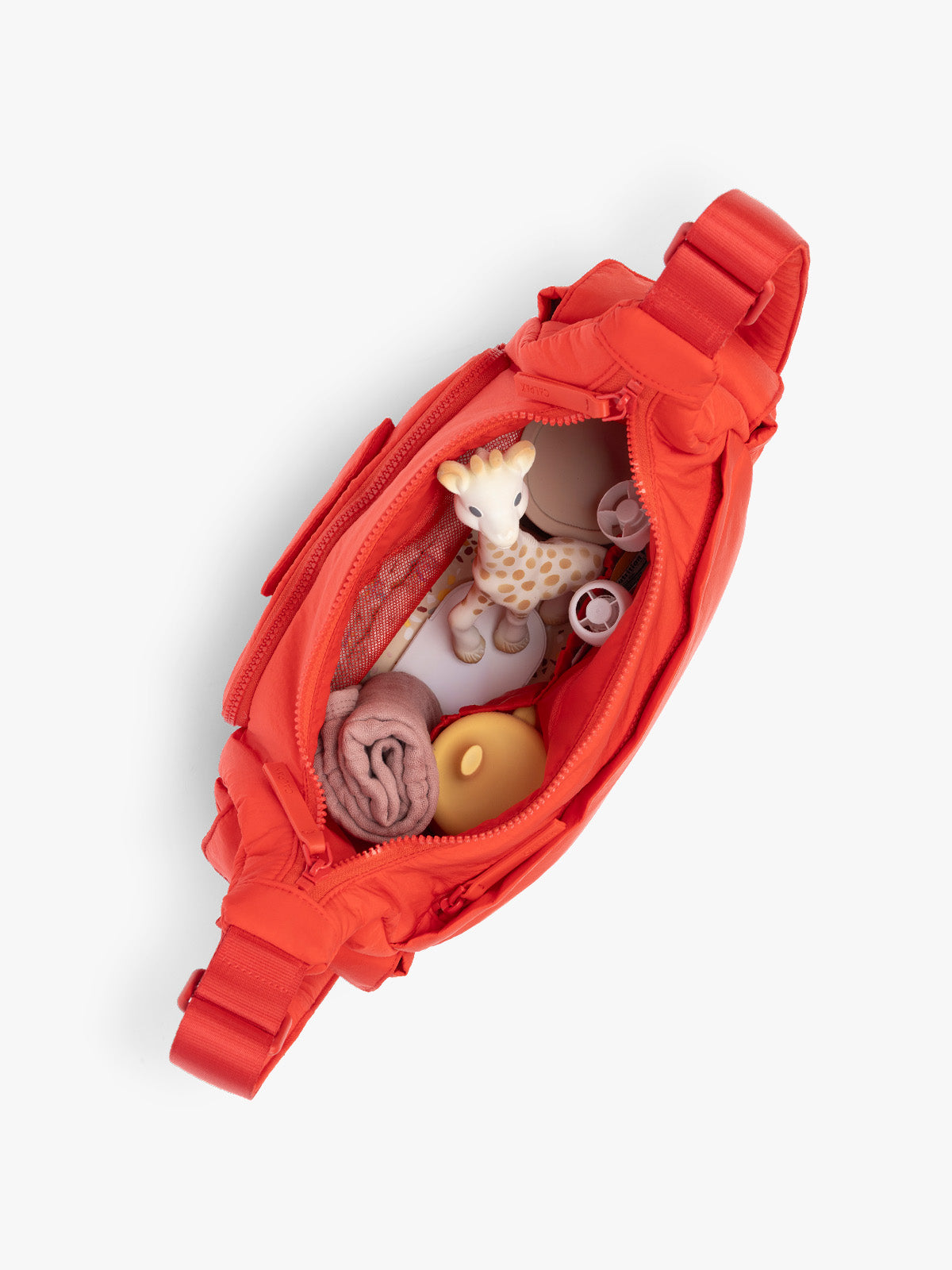 Crossbody Diaper Bag in Tomato | CALPAK