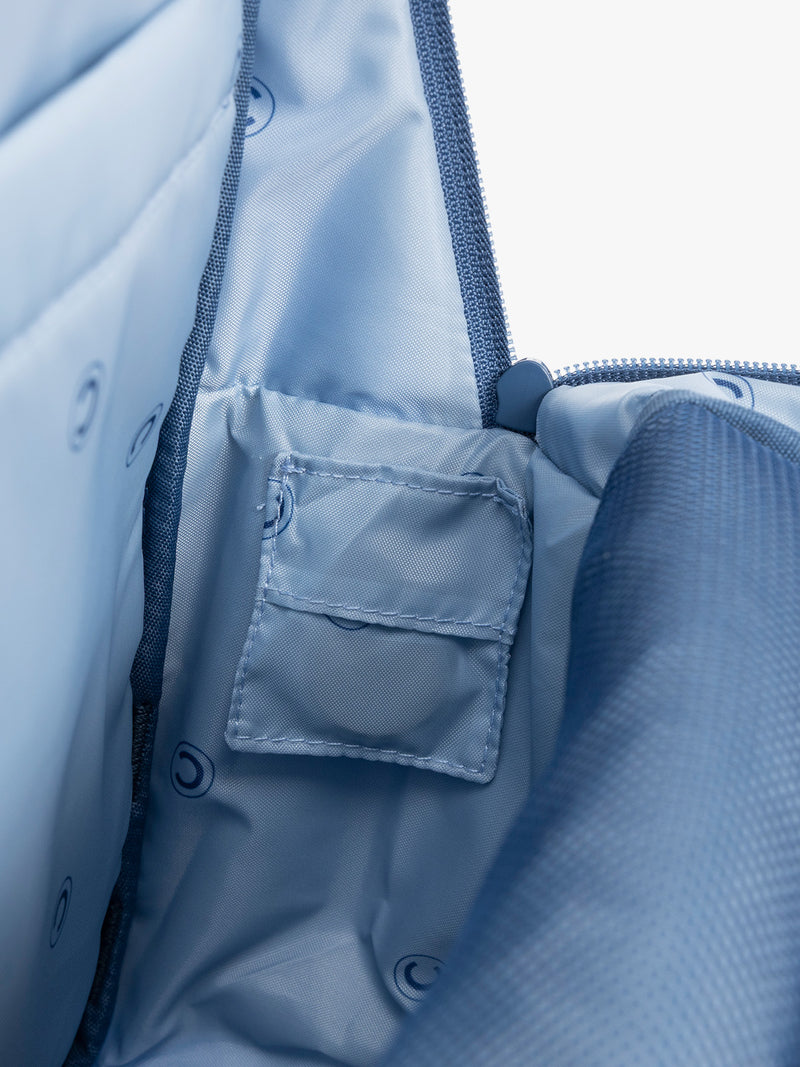 CALPAK Kids Small Backpack in Blue for ages 3-5 with tracking device pocket