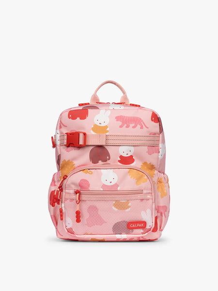 Miffy Kids Small Backpack in Miffy Pink Zoo Trip | CALPAK