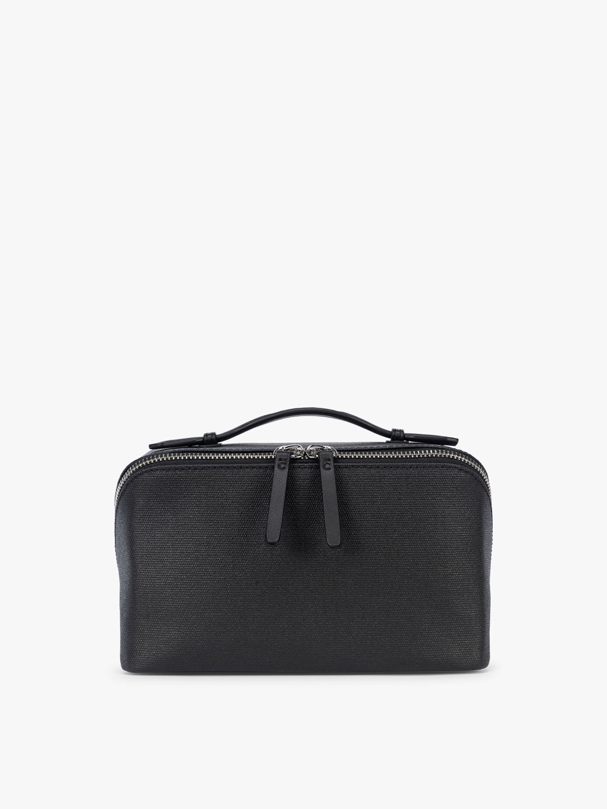 Colette Lay-flat Canvas Toiletry Bag | Black | CALPAK