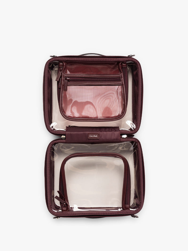 Medium Clear Cosmetics Case