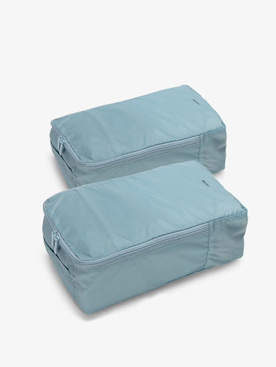 CALPAK Compakt shoe bag set in powder blue; KSB2001-POWDER-BLUE