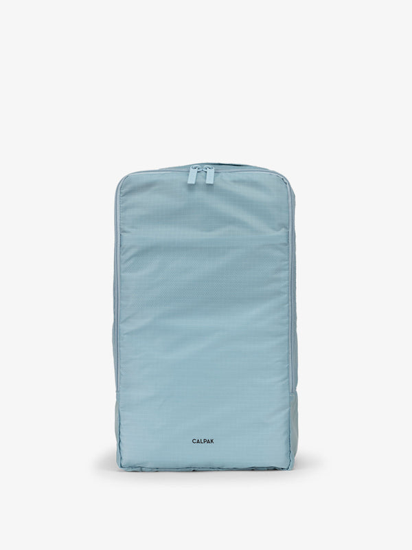 CALPAK Compakt shoe storage travel bag with handle in blue