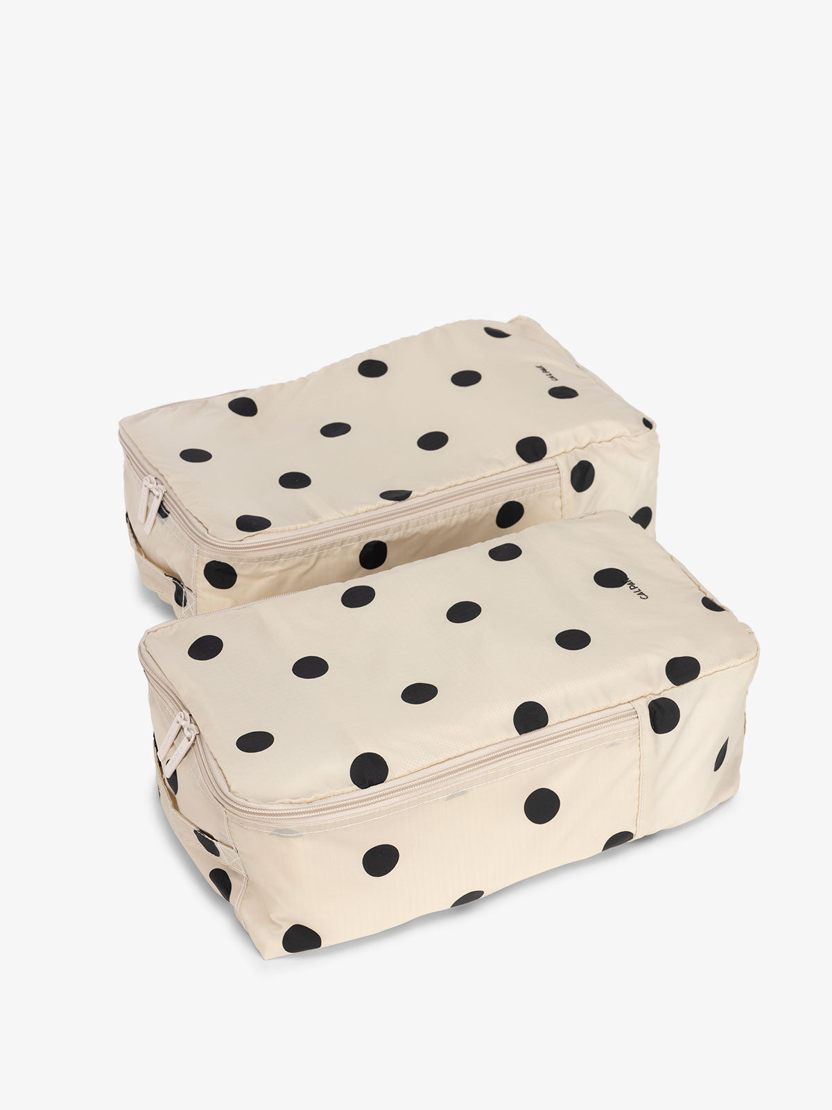 Shoe zippered storage bags; KSB2001-POLKA-DOT