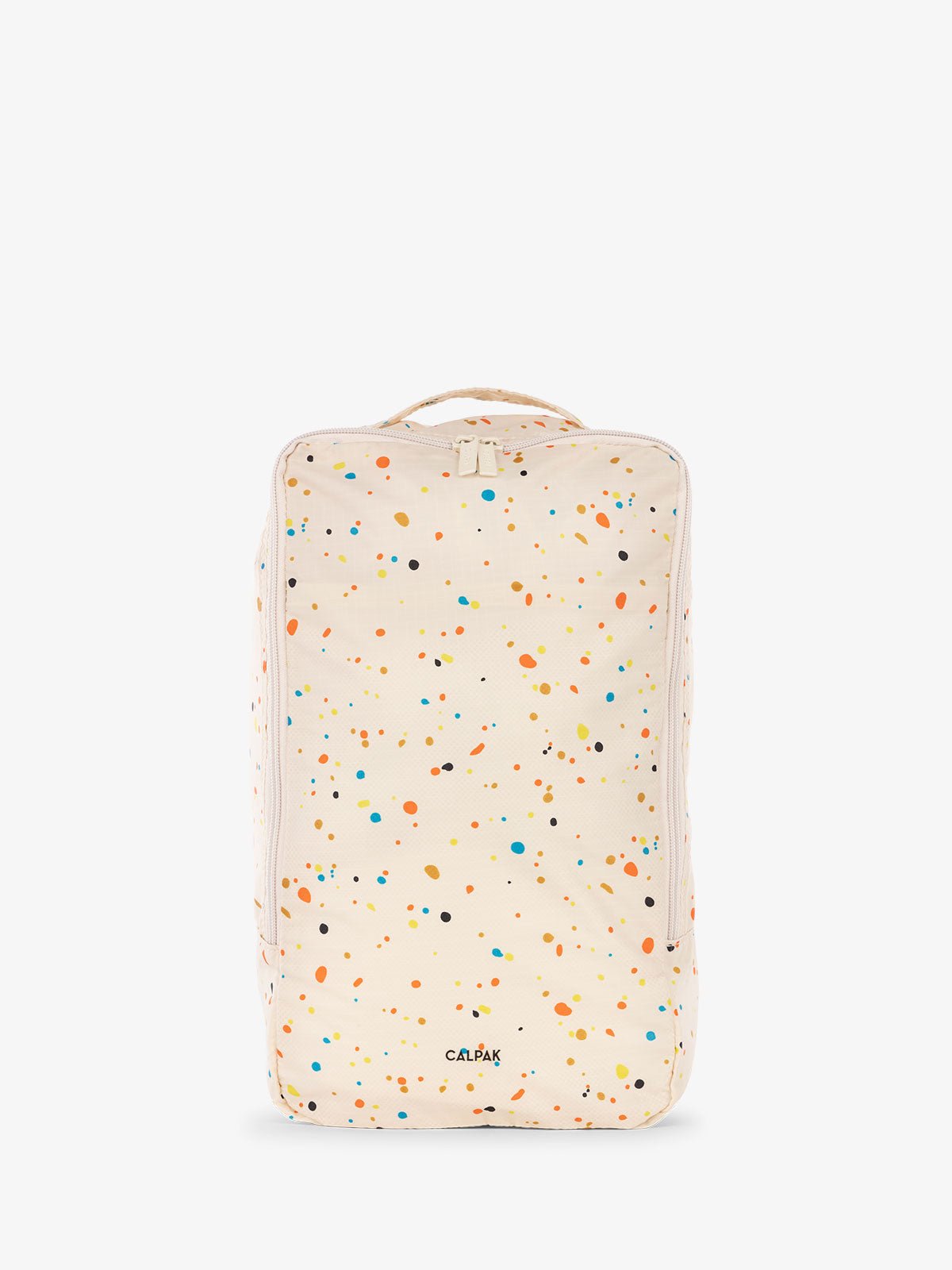 CALPAK Compakt shoe storage travel bag with handle in speckle