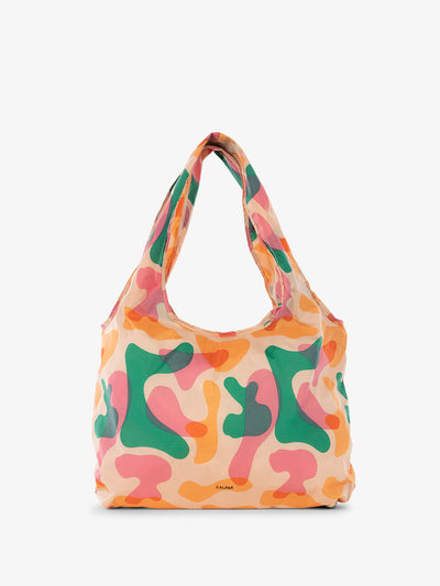CALPAK Compakt tote bag in modern abstract; KTB2001-MODERN-ABSTRACT