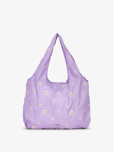 CALPAK Compakt tote bag in orchid fields; KTB2001-ORCHID-FIELDS