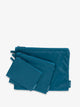 CALPAK Compakt zippered pouches in lagoon; KZB2001-LAGOON