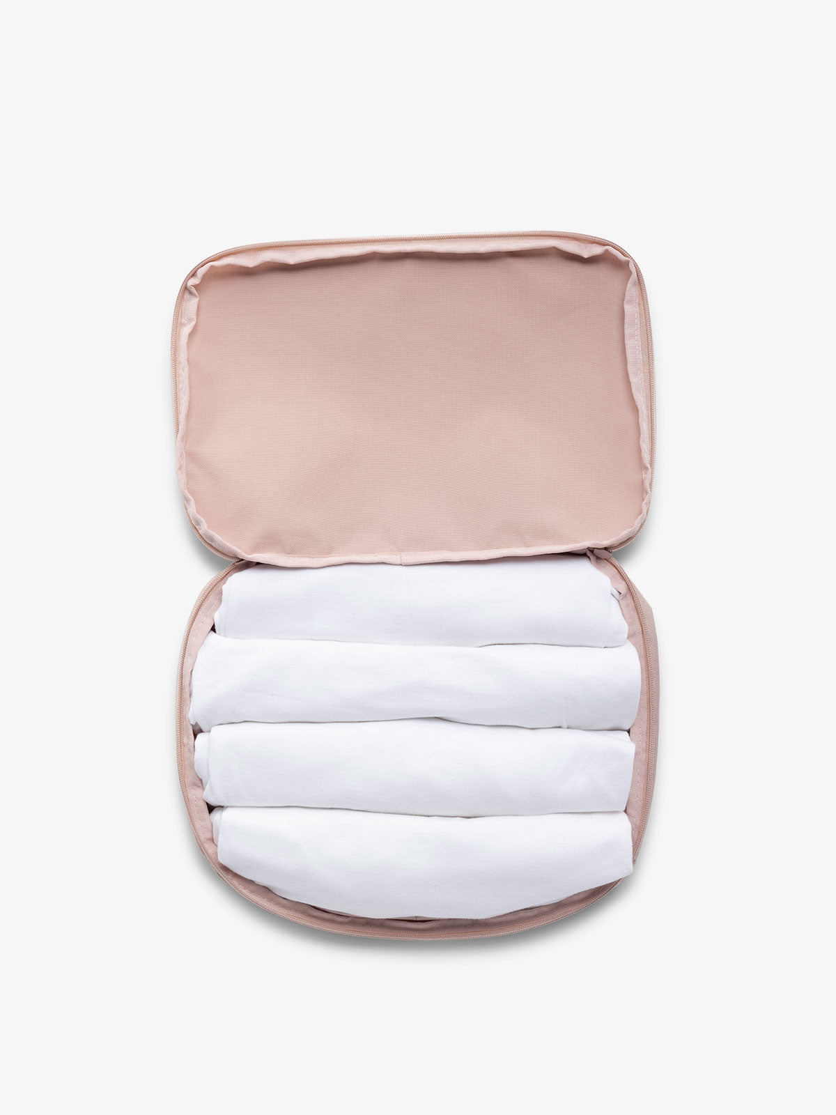 CALPAK lightweight packing compression cubes for travel; PCC2201-PINK-SAND