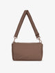 CALPAK Convertible Stroller Caddy Crossbody made with Oeko-Tex certified, recycled, and water-resistant material in hazelnut; SCB2401-HAZELNUT