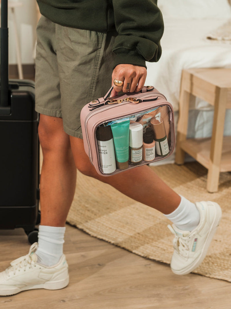 Small Clear Cosmetics Case