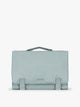 CALPAK Diaper Changing Pad Organizer in light blue Bluebell front view ; CPB2402-BLUEBELL