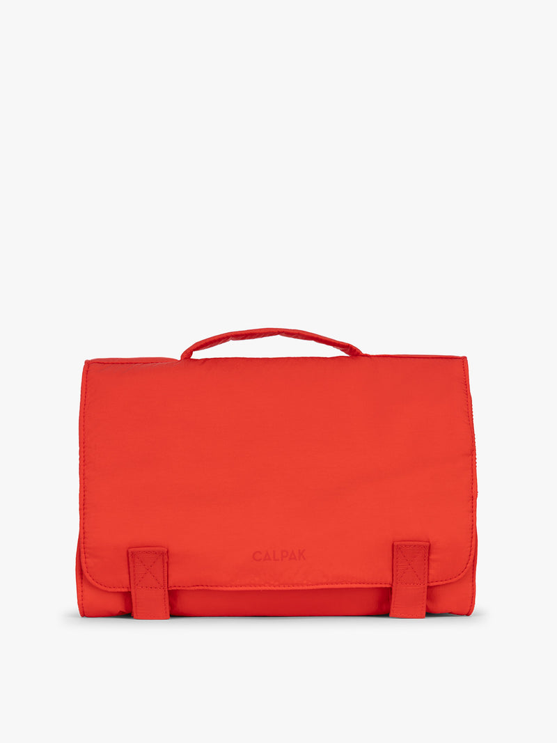 CALPAK Diaper Changing Organizer in red Tomato