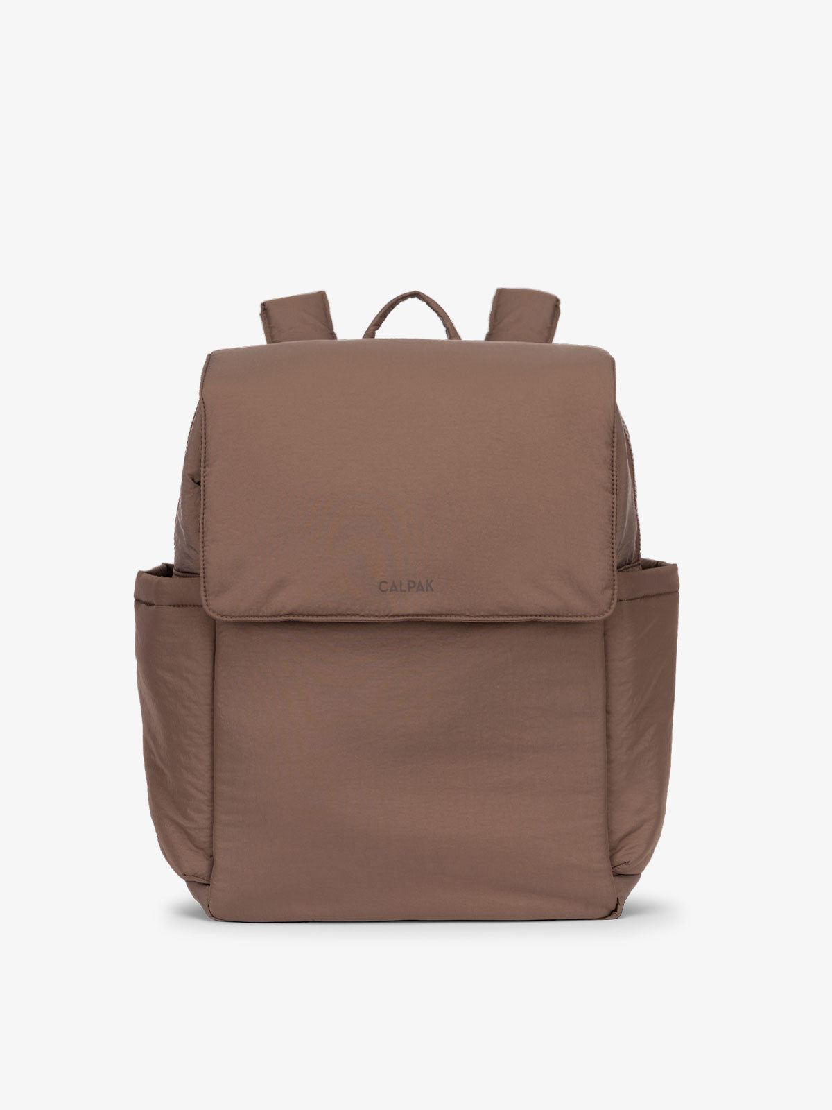 Diaper Backpack with Laptop Sleeve- HAZELNUT