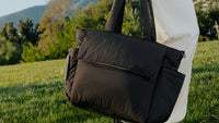 Diaper Tote Bag with Laptop Sleeve