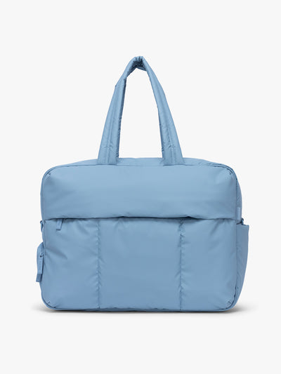 calpak leather backpack blu Luka 15 inch Laptop Backpack in French Blue