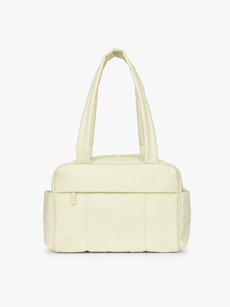 CALPAK Luka Mini Duffel in light green Celadon