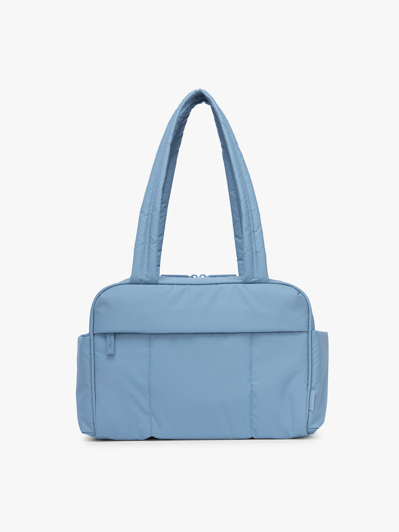 CALPAK Luka Mini Duffel in light blue French Blue