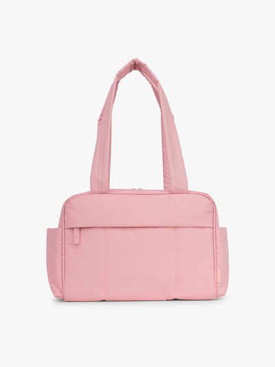 CALPAK Luka Mini Duffel in pink Blossom; DLM2501-BLOSSOM view 1