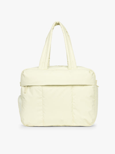 CALPAK Luka Duffel in light green Celadon; DSM1901-CELADON view 1