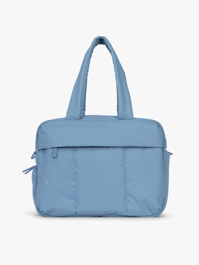 CALPAK Luka Duffel in light blue French Blue; DSM1901-FRENCH-BLUE view 1