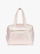 CALPAK Luka Duffel in light pink shiny Pearlescent; DSM1901-PEARLESCENT