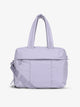 CALPAK Luka Duffel front view image in purple lavender Orchid; DSM1901-ORCHID