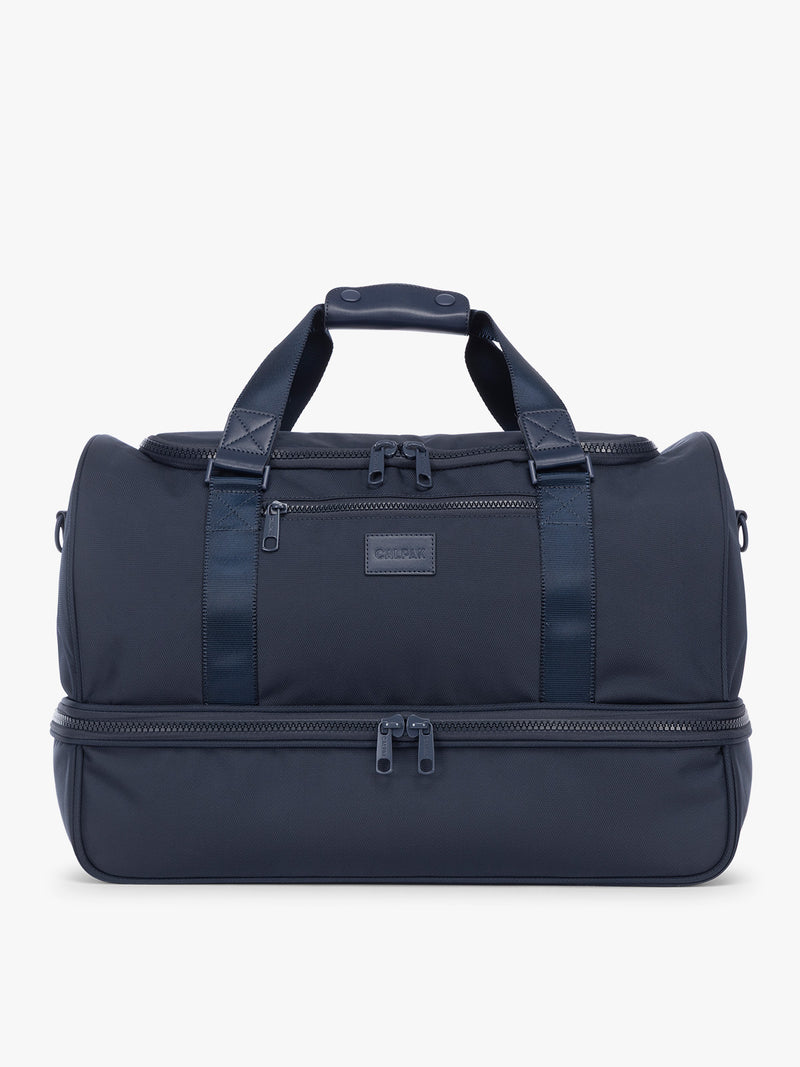 CALPAK Stevyn Duffel with Shoe Compartment in dark blue Navy