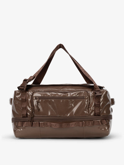 CALPAK Terra 50L Duffel Backpack in brown Cacao; DTL2301-CACAO view 1
