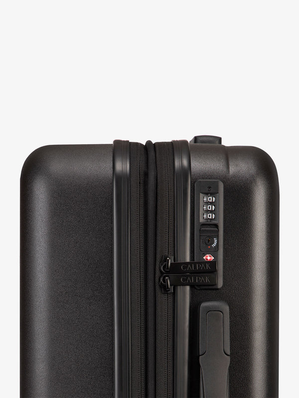 CALPAK Evry Medium Luggage with TSA-approved lock in black