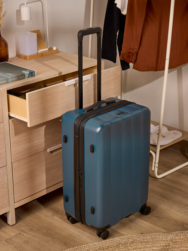 CALPAK Evry Medium Luggage in pacific blue