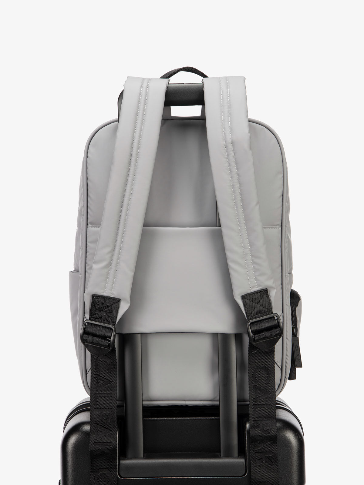 CALPAK Backpack with luggage sleeve;  BPL2001-IRON